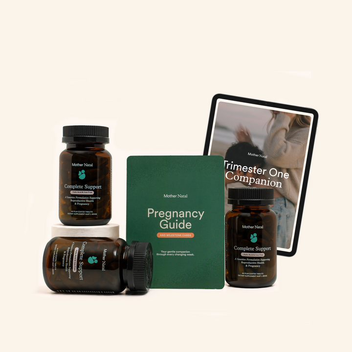 The First Trimester Bundle | Folic Acid & Iron Free