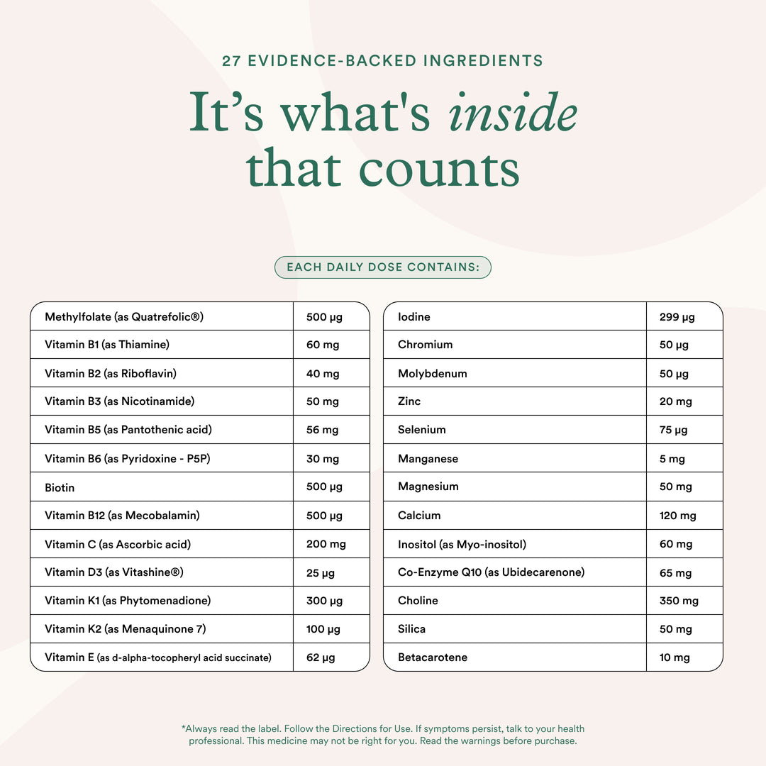 Complete Support Folic Acid & Iron Free