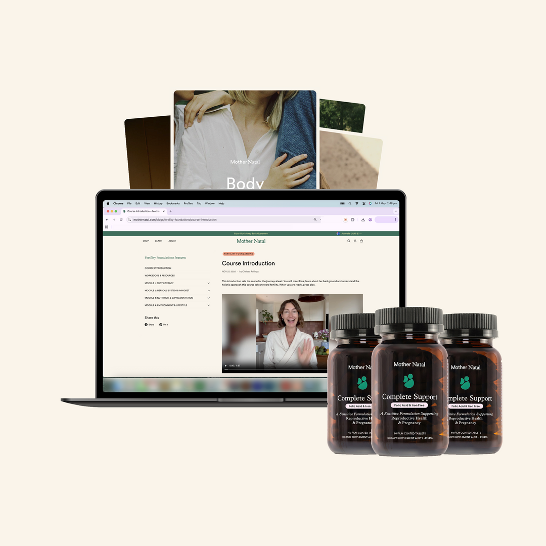 Fertility Foundations Bundle | Folic Acid & Iron Free