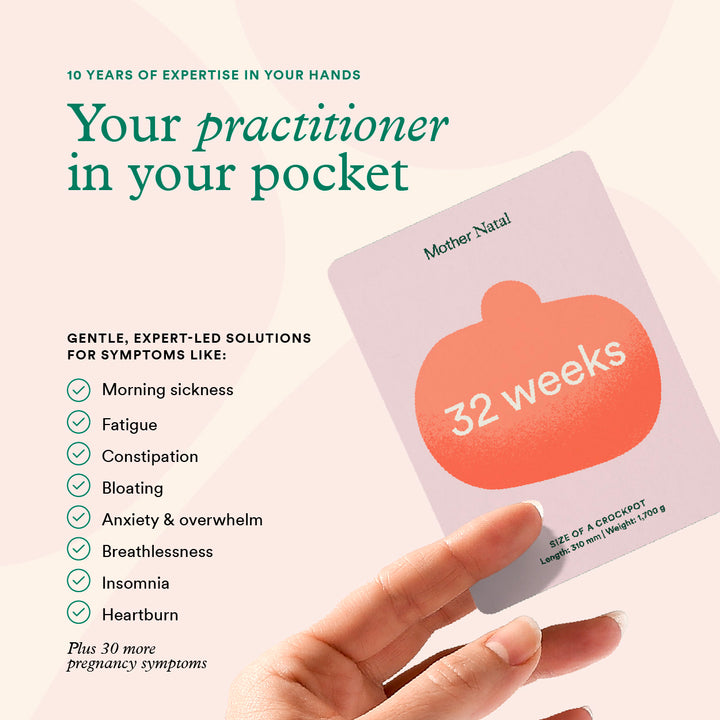 Pregnancy Guide & Milestone Card Set