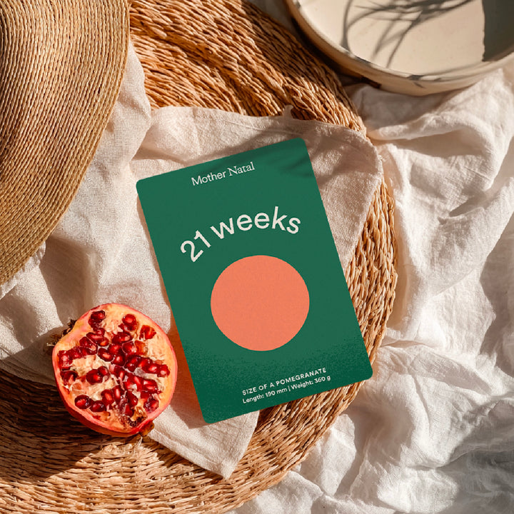 Pregnancy Guide & Milestone Card Set
