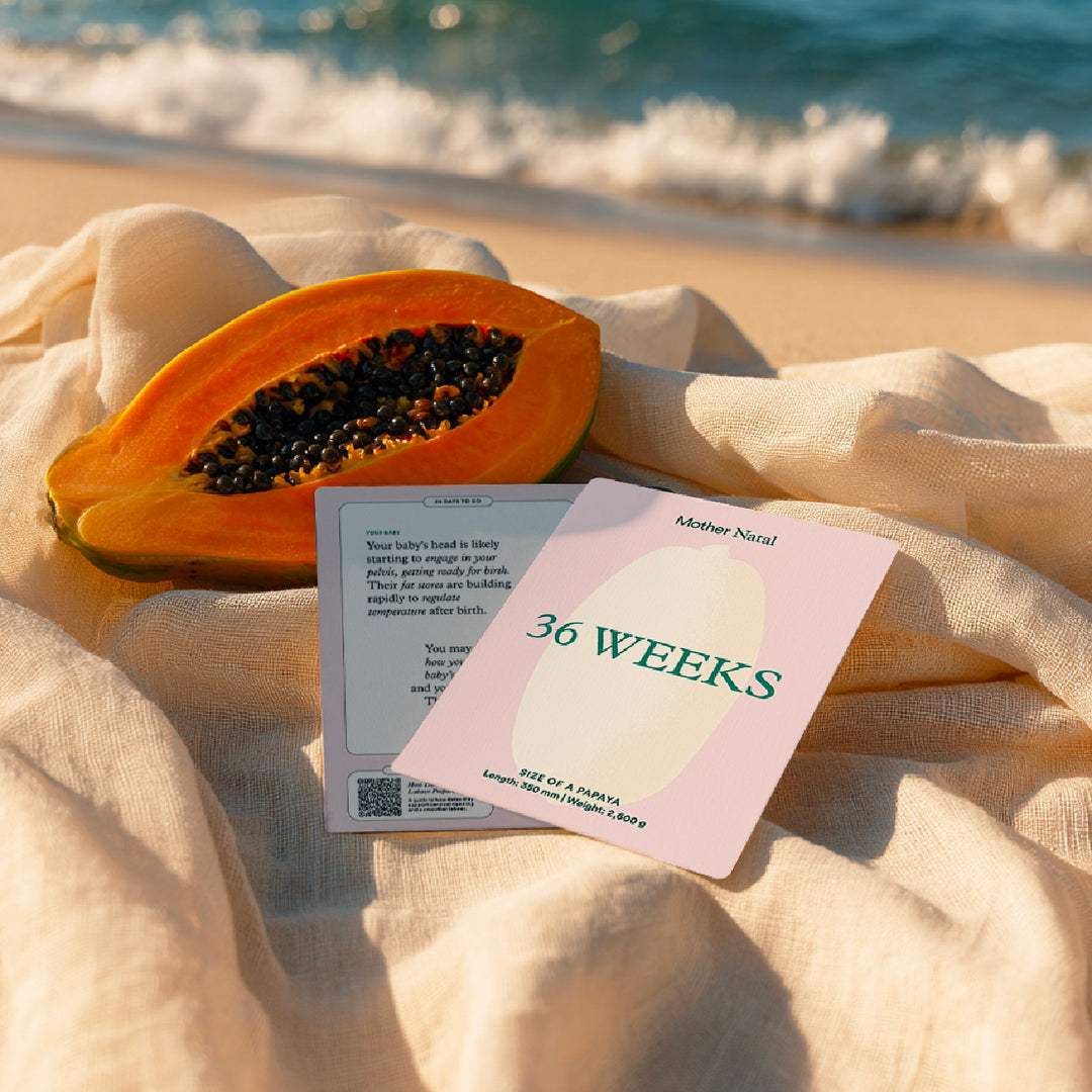 Pregnancy Guide & Milestone Card Set